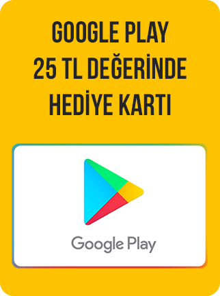 25 TL Değerinde Google Play Hediye Çeki