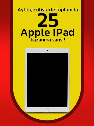 1 Ay 25 Adet Apple iPad