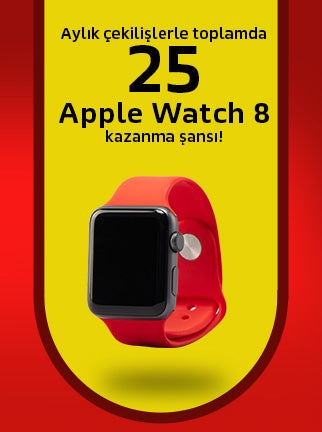 1 Ay 25 Adet Apple Watch 8 41mm