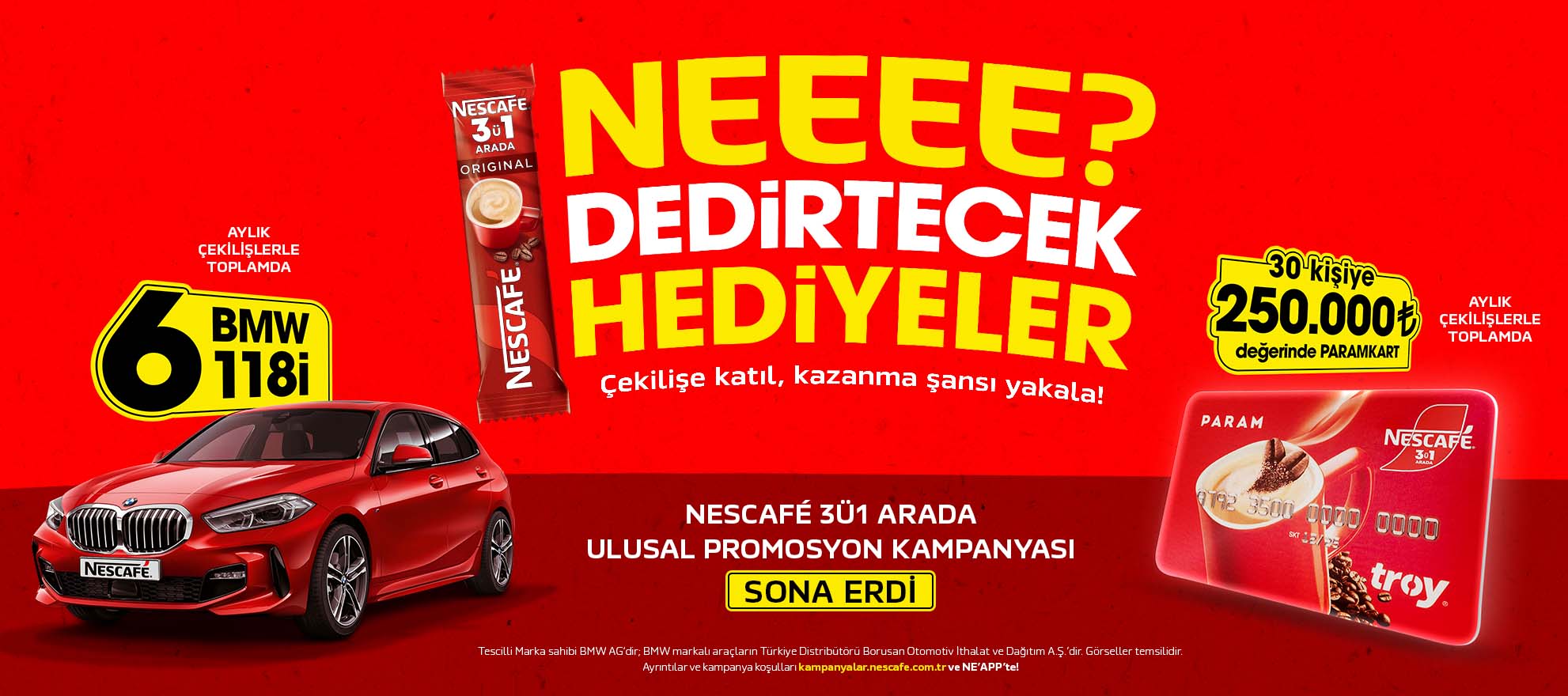 Kampanyamız sona erdi