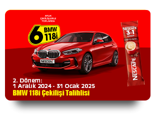 01 Aralık 2024 - 31 Ocak 2025 2 adet BMW Otomobil Talihlileri